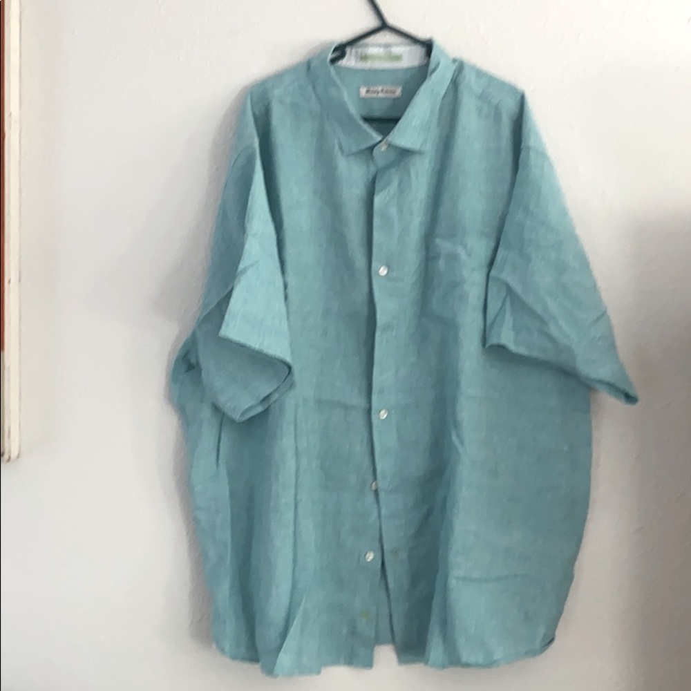 Tommy Bahama Short Sleeve Button Down Shirt XXXL